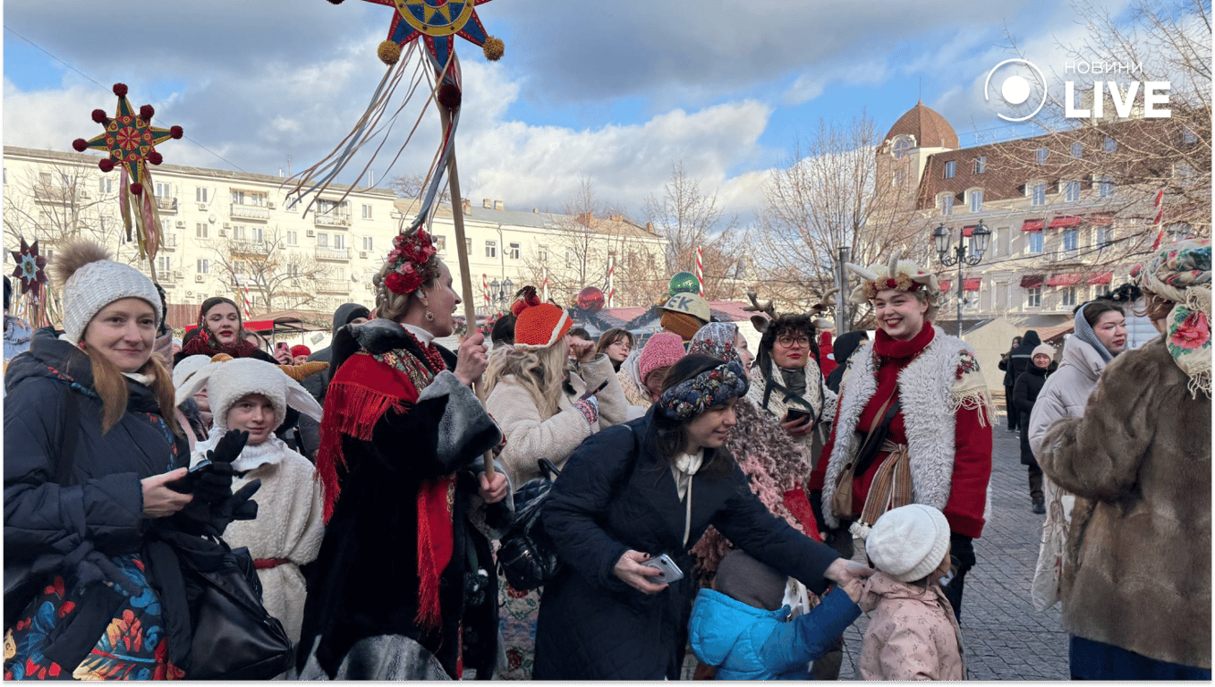 Маланкування в Одесі: свято у центрі міста