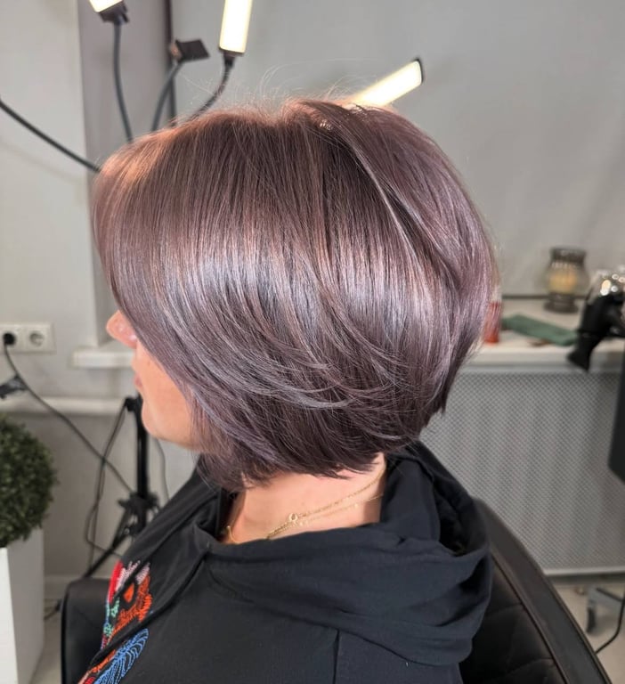 Боб з об'ємом має розкішний вигляд