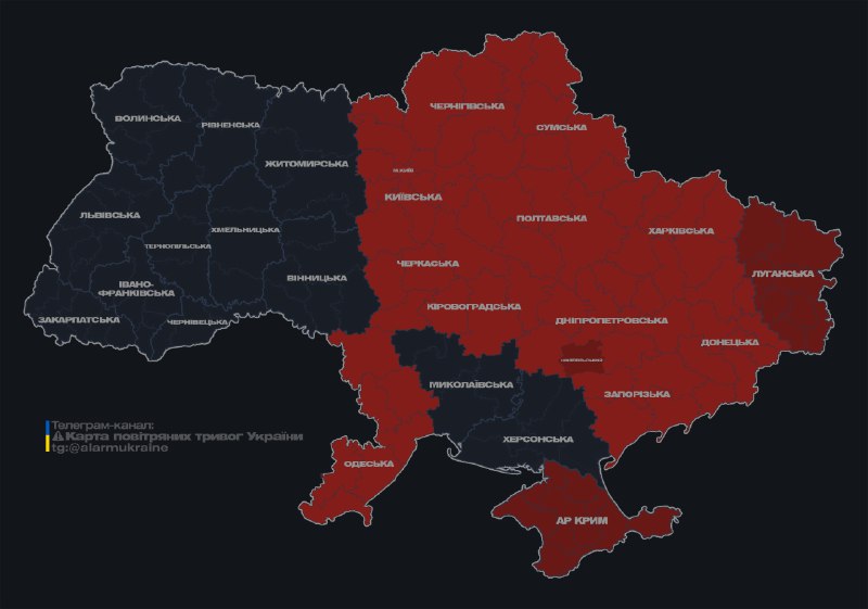 В Одеській області чути звуки вибухів — регіон атакують дрони - фото 1