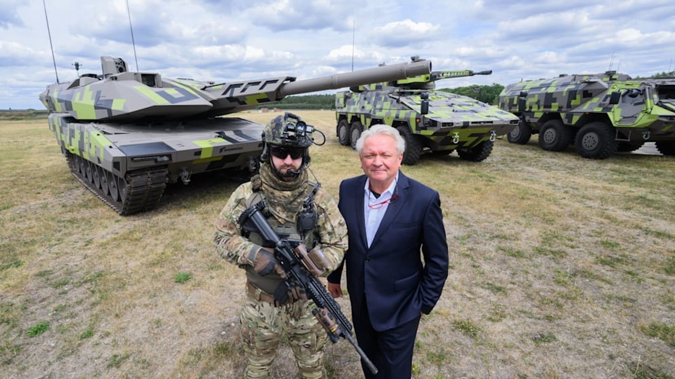 Немецкая компания Rheinmetall объединится с Укроборонпромом для производства танков