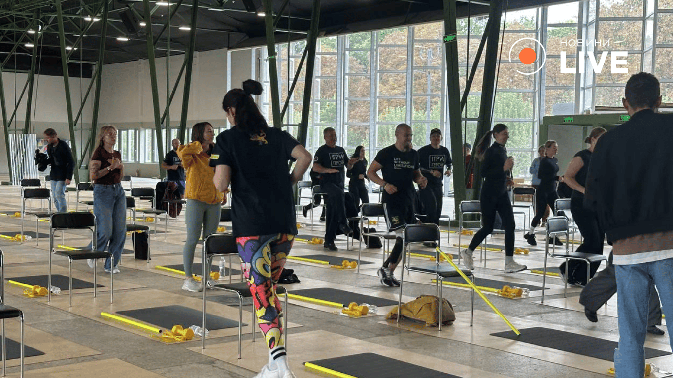 Тренування для ветеранів в Києві