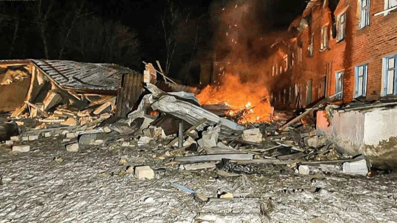 Количество пострадавших в результате ночной атаки дронов на Харьков возросло