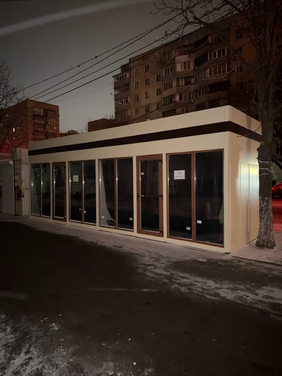 Тимчасова споруда в Одесі