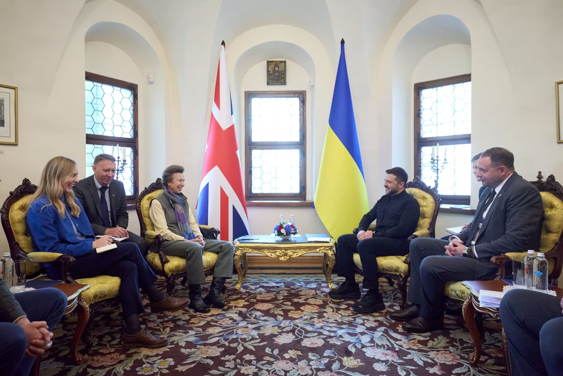 Princess Anne arrives in Kyiv - photos