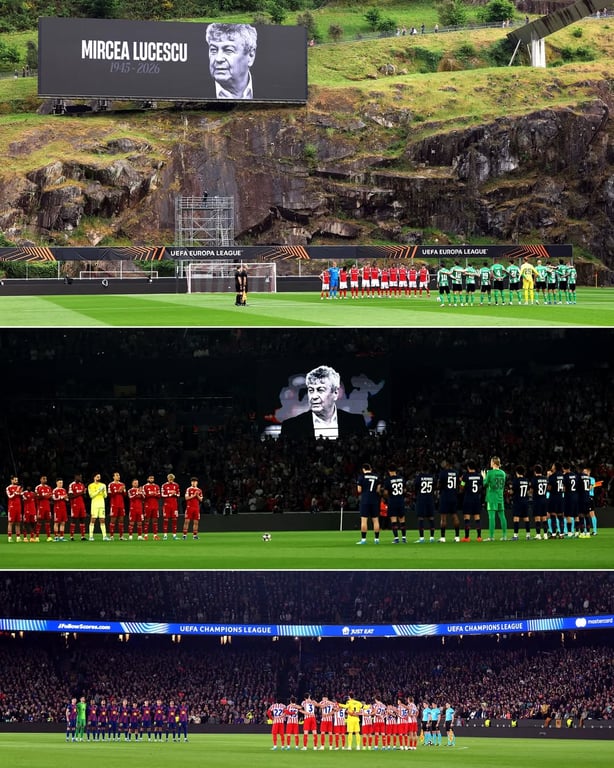 Европейские клубы почтили память Мирчи Луческу 