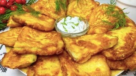 Кабачки в супер-кляре: понадобятся 2 яйца и 200 мл кефира - 290x160