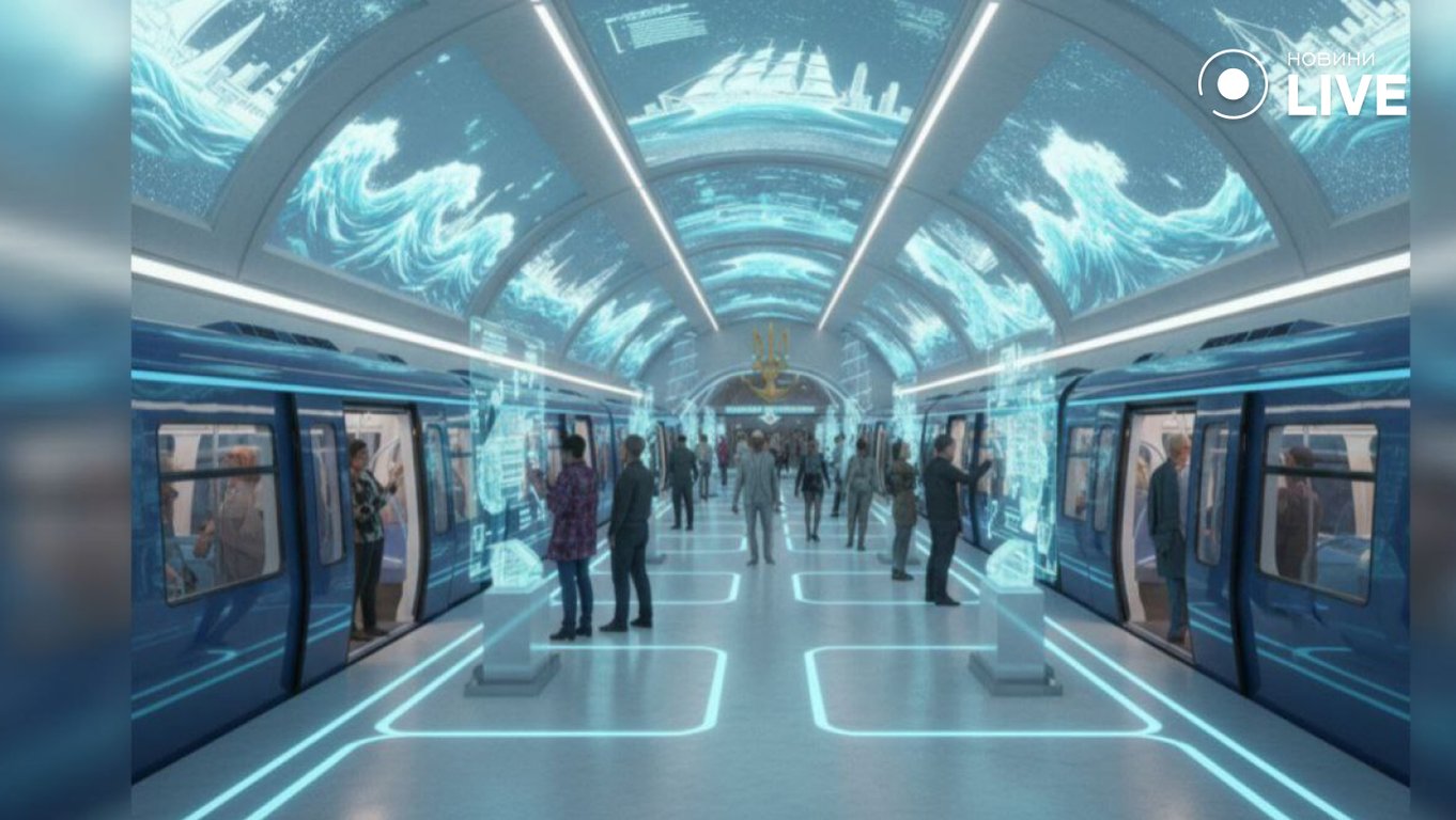 Метро в Одесі очима ШІ