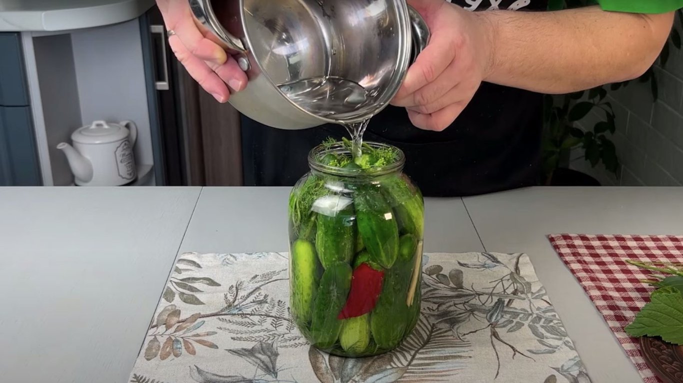 рецепт квашеных огурцов на зиму