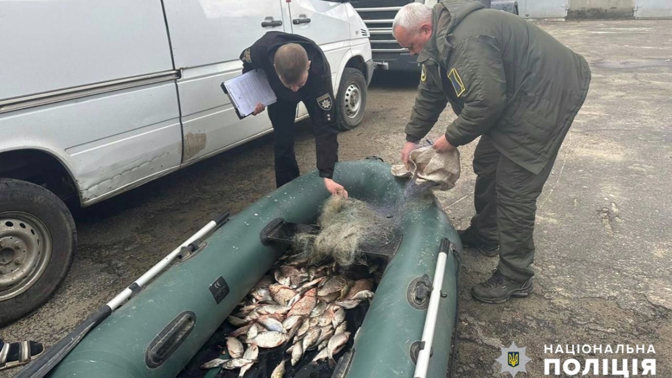 На Одещині браконьєр наловив риби на 350 тисяч гривень