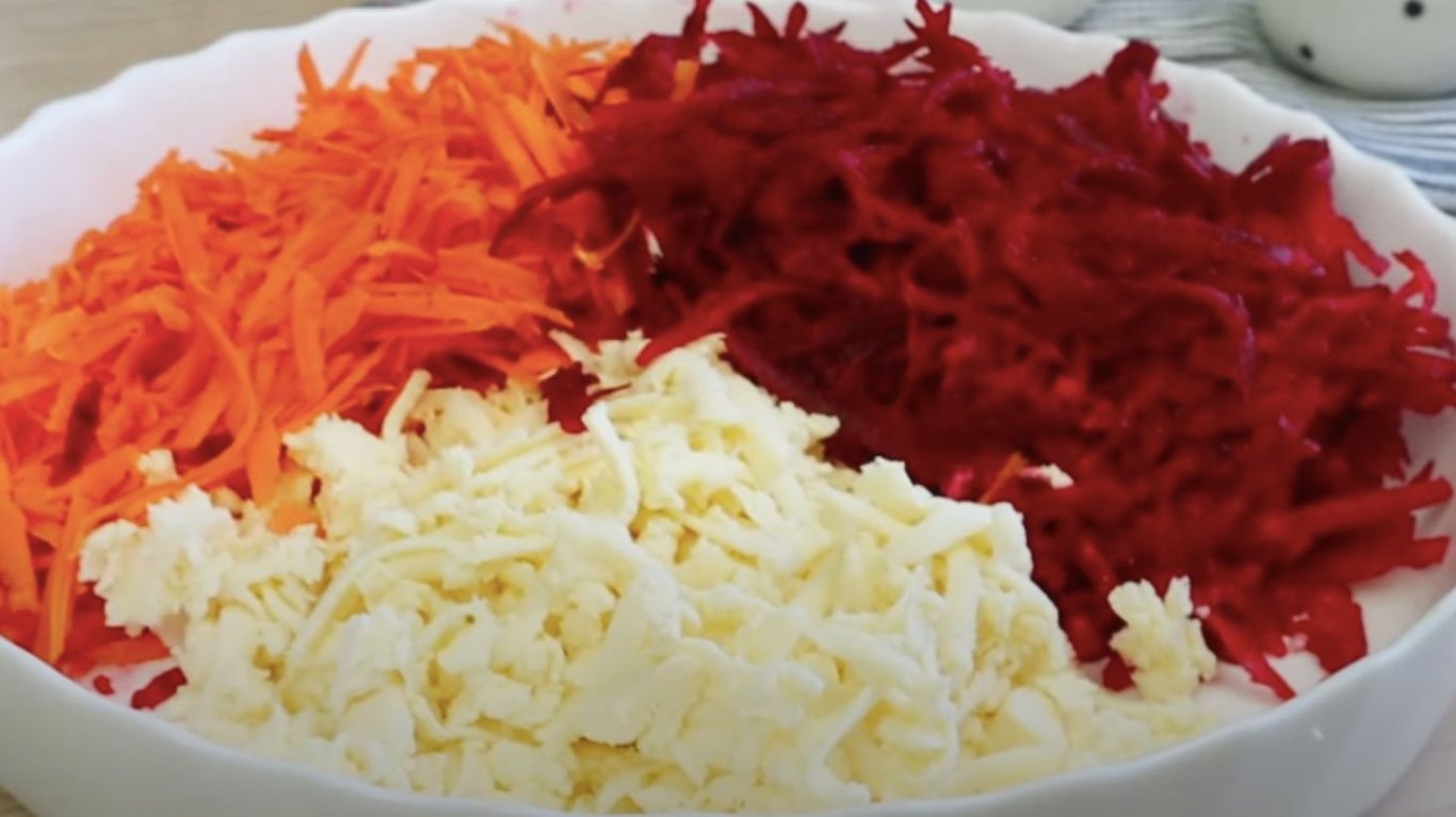 смачний салат з буряком 