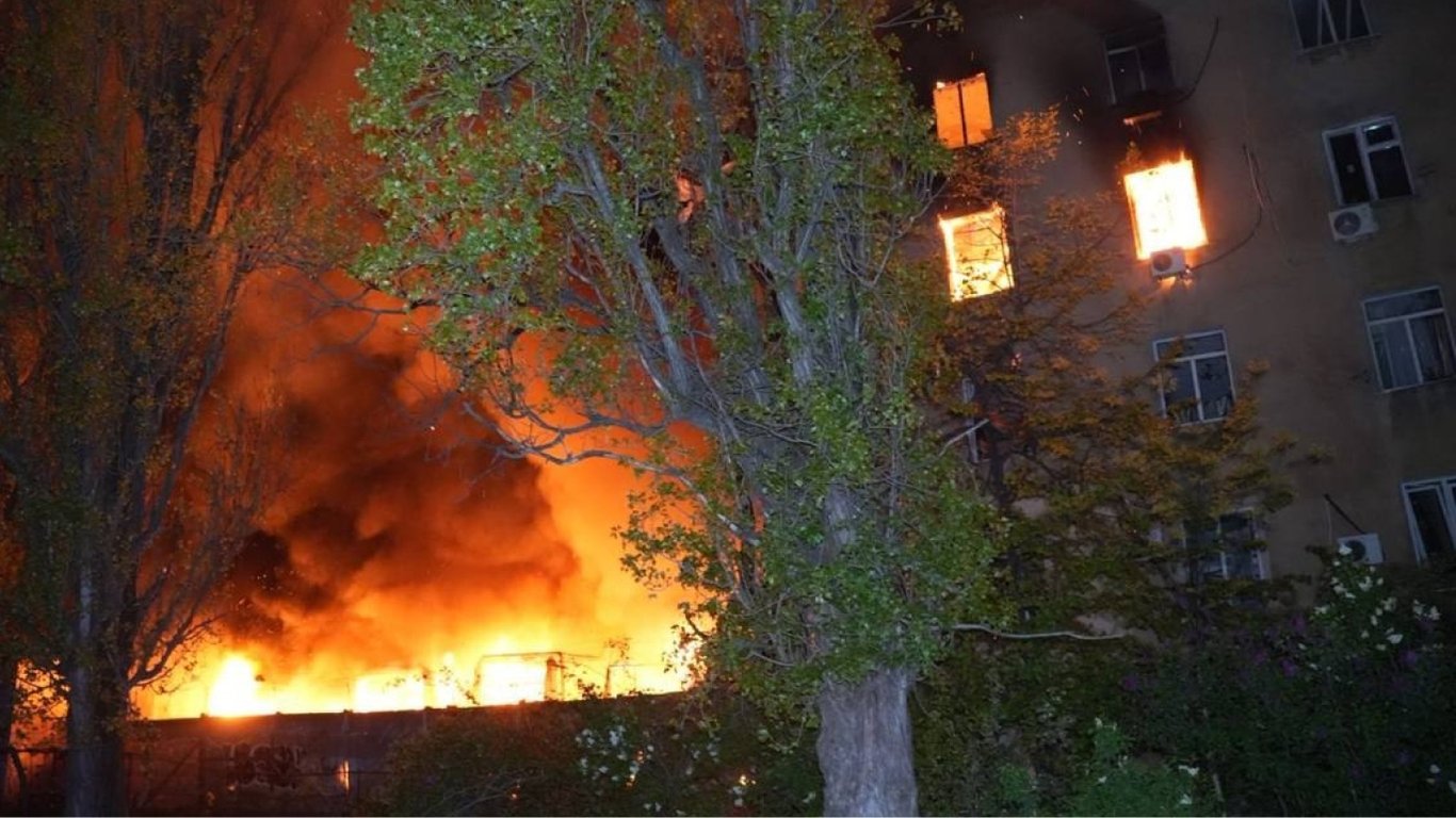 Удар по Одесі 30 квітня