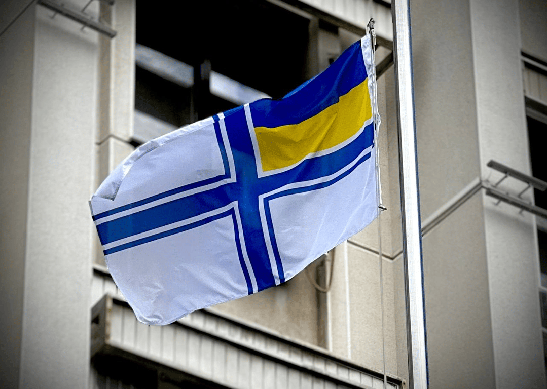 Прапор ВМС ЗСУ підняли в Одесі