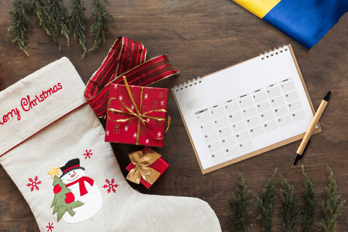 Выходные и рабочие дни в декабре 2025 — сколько и когда будут отдыхать украинцы