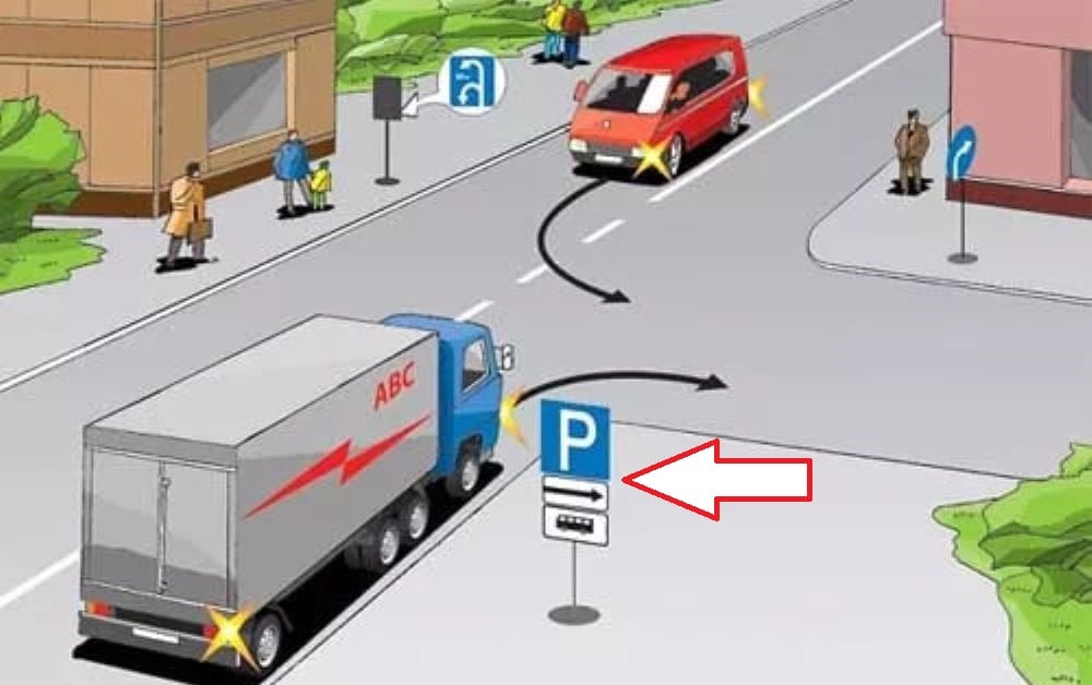 Хитрый тест по ПДД — кто из водителей нарушает правила, заезжая на стоянку - фото 2