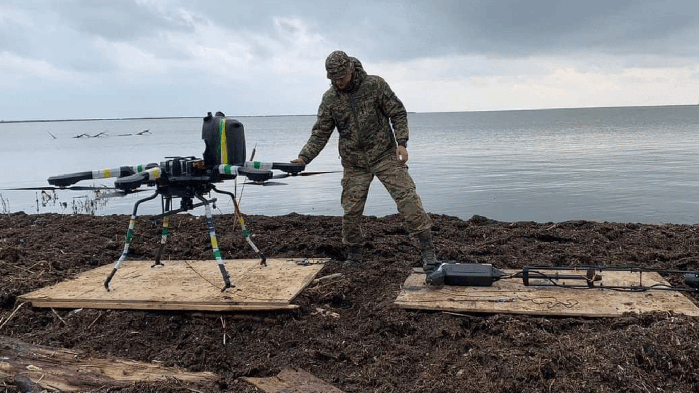 Розмінування Чорного моря за допомогою дронів