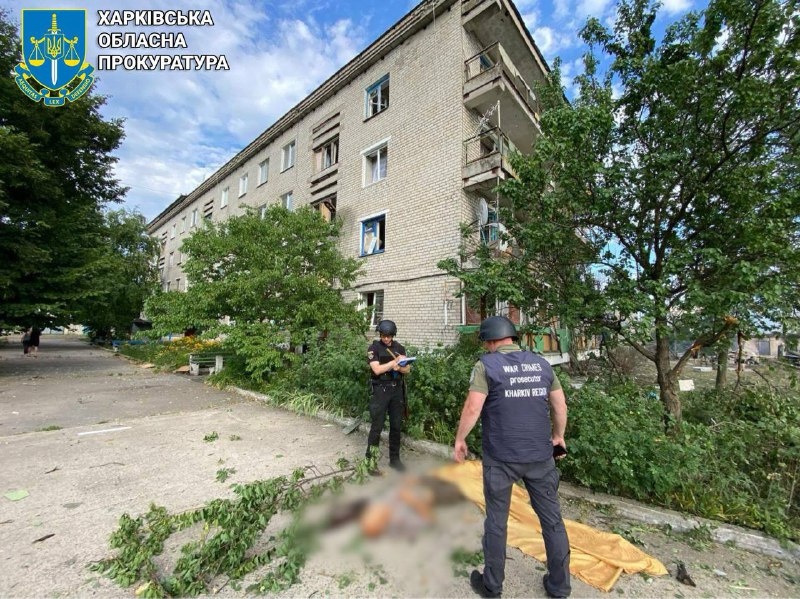 Погибший в результате вражеской атаки на Харьковщину 9 июля