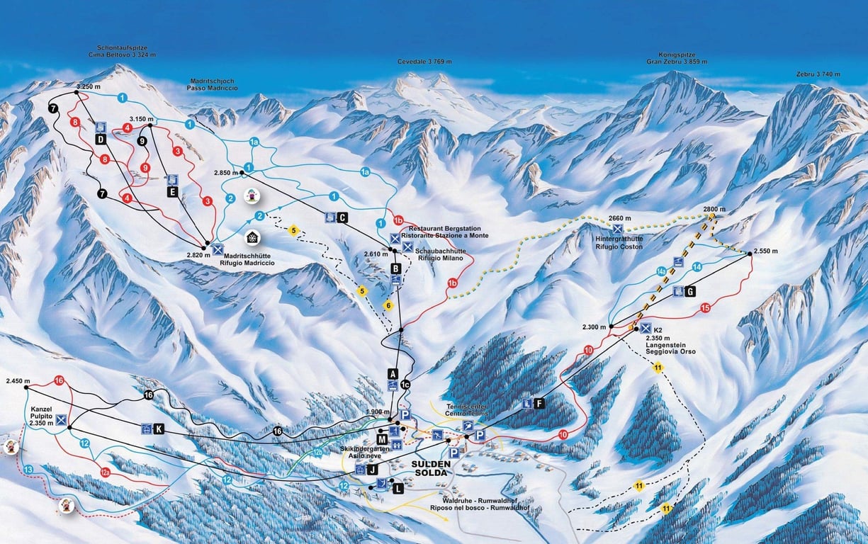 Горнолыжный центр Стельвио