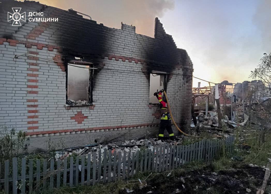 Пожежа Сумська область