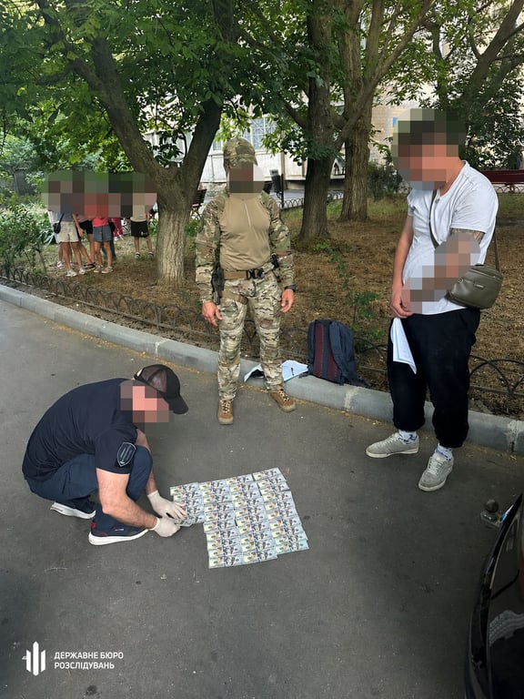 Затриманий на хабарі