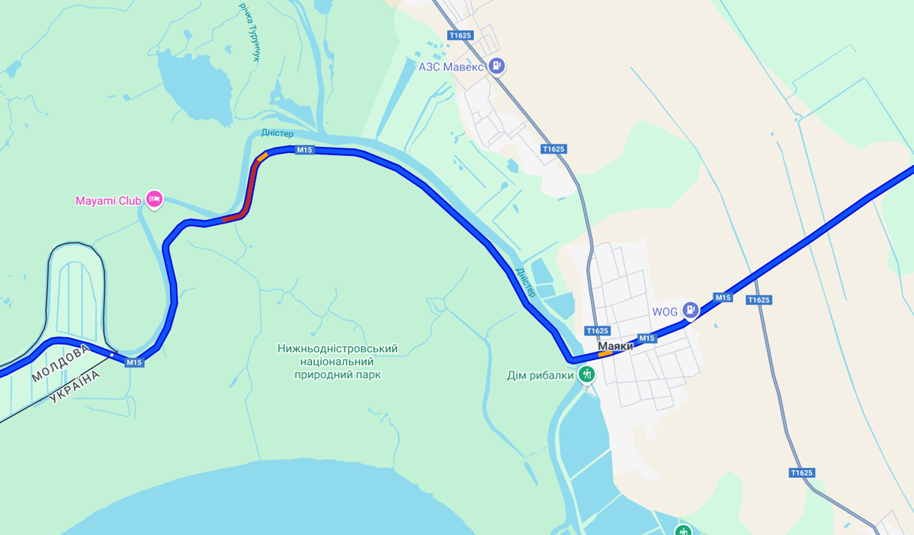 Рух до кордонів ускладнений — ситуація на трасі Одеса-Рені - фото 1