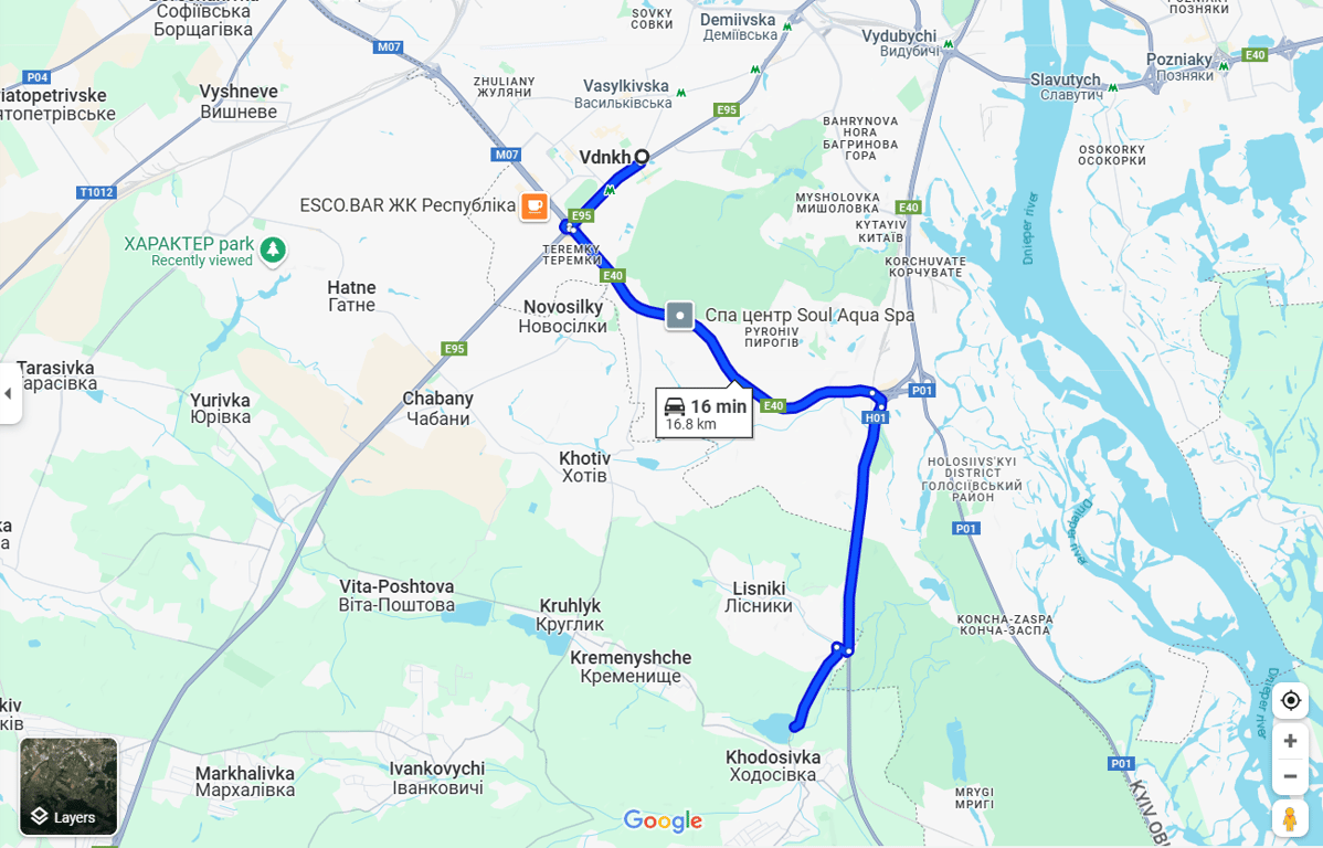 Мальовниче озеро-пам'ятка за пів години їзди від Києва - фото 1