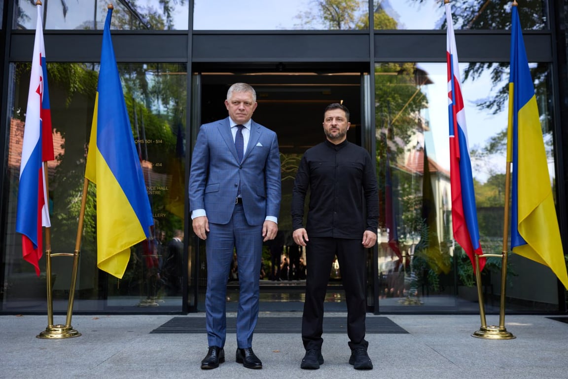 Зустріч Зеленського і Фіцо - фото