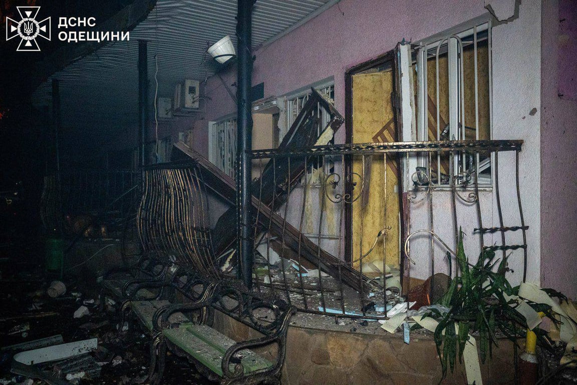 Зруйнований будинок в Одесі