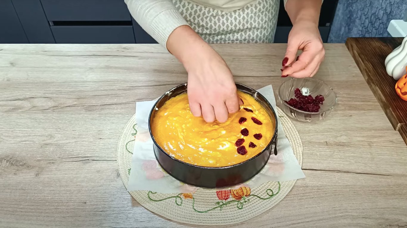 Pumpkin-Cheese Bake that brings autumn to your table
