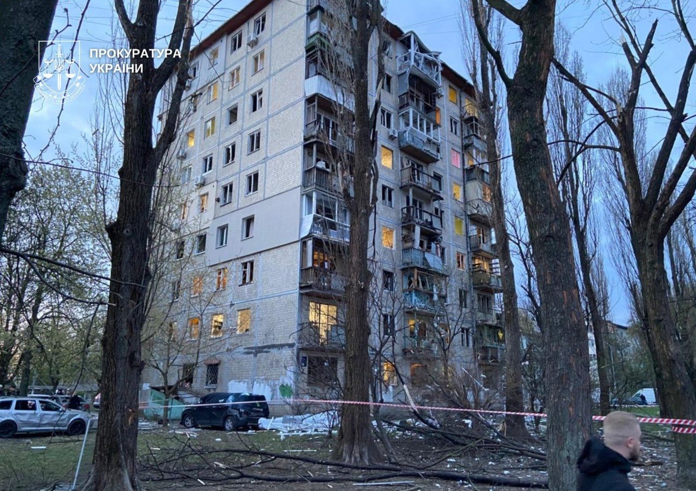 Атака РФ на Київ 16 квітня