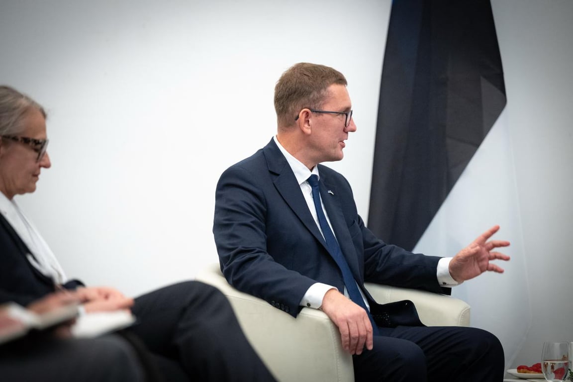 Премʼєр Естонії Крістен Міхал