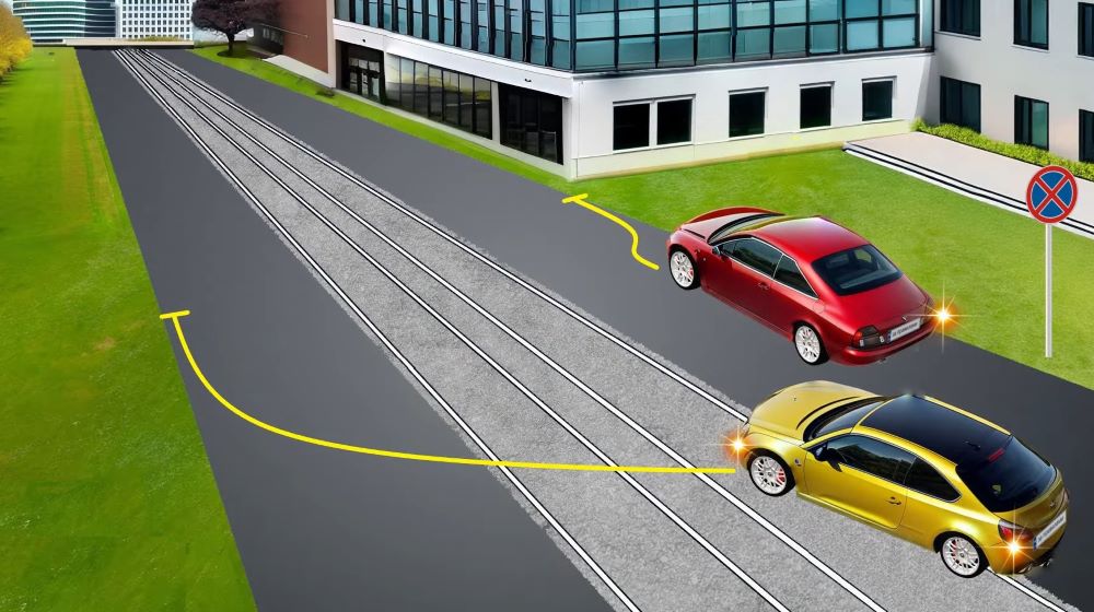 Быстрый ПДД тест - кто из водителей нарушает правило стоянки - фото 1