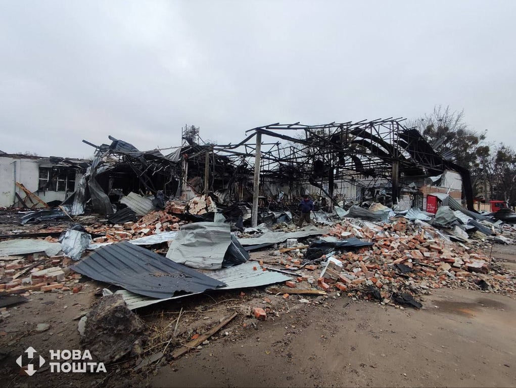 У Чугуєві дрони РФ знищили посилки на 10 мільйонів – Нова пошта