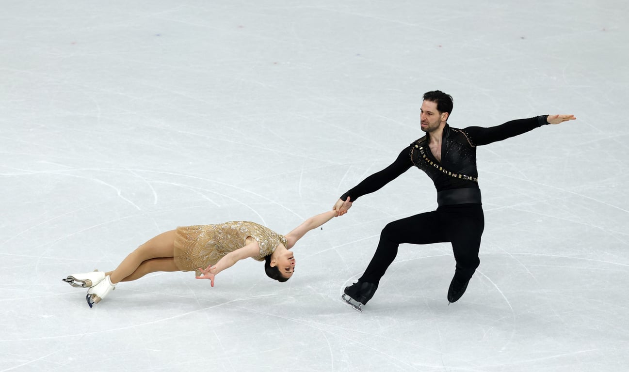 Диана Стеллато-Дудек и Максим Дешам