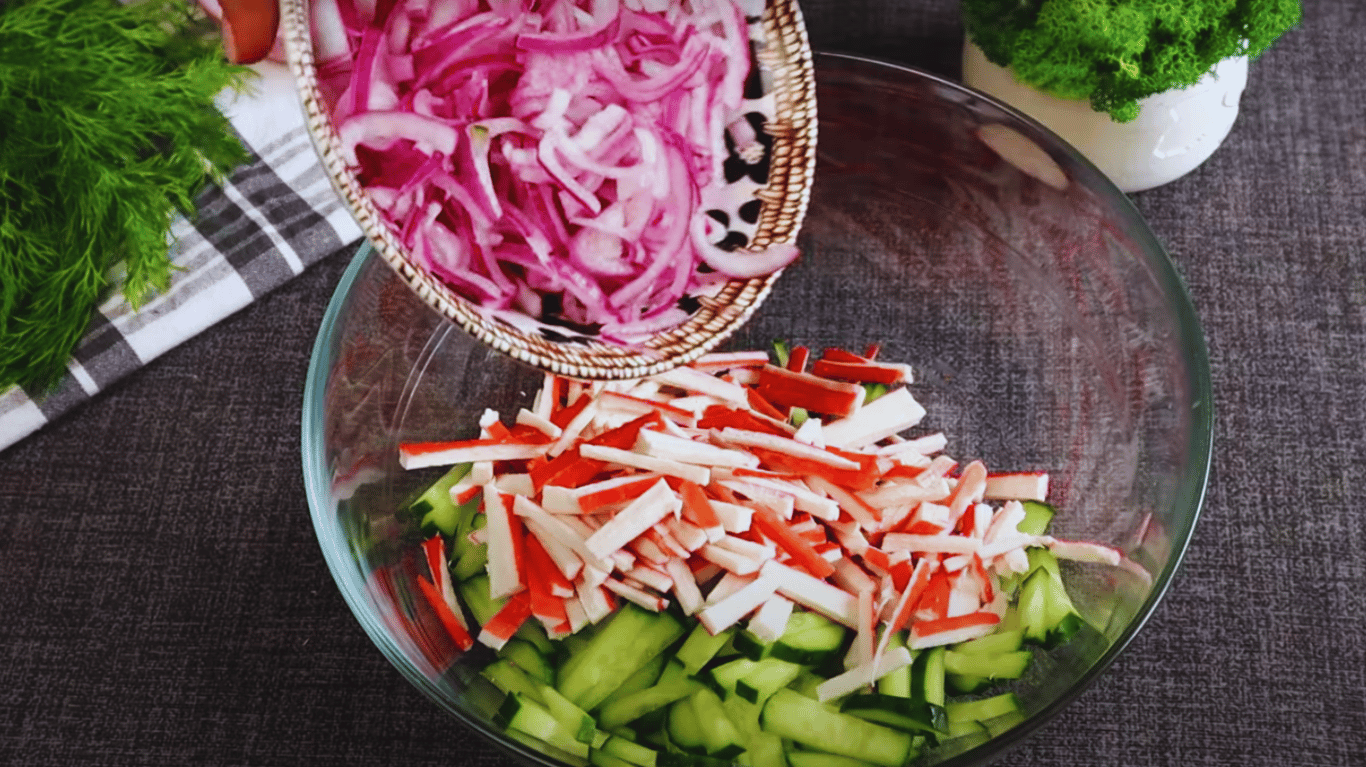 рецепт крабового салату