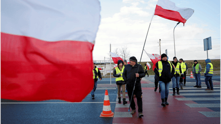 У Польщі відреагували на протести фермерів на кордоні - 285x160