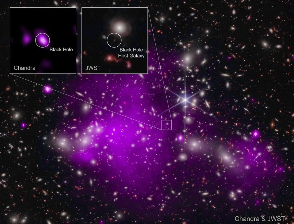 Вчені натрапили на найстарішу чорну діру, ровесницю Всесвіту — фото