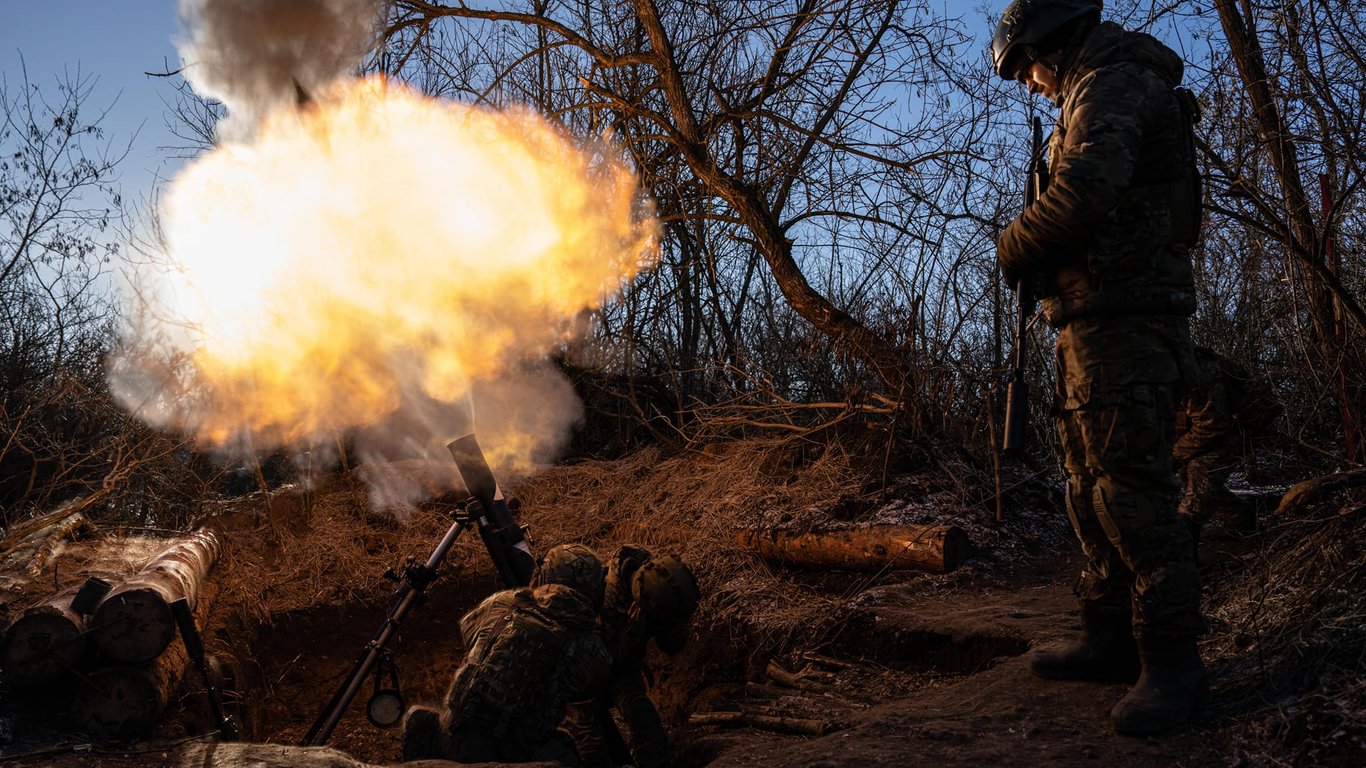 Одесские рыцари показали впечатляющие кадры по обороне Бахмута