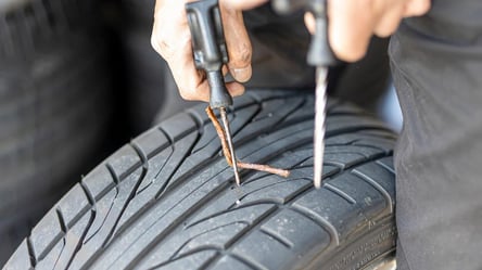 Найкращі та найгірші способи ремонту пробитої шини авто - 285x160