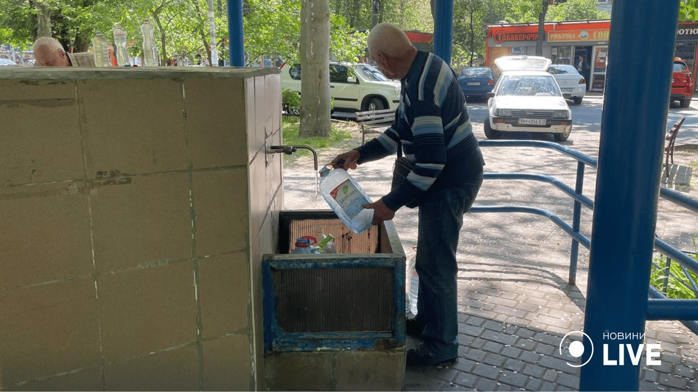 В Одессе не будет работать бювет: где набрать воду