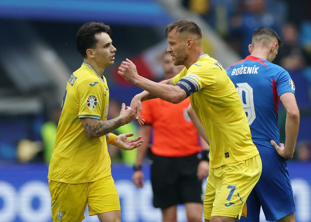 Шапаренко и Ярмоленко на Евро-2024