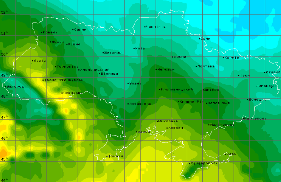 Яка погода буде завтра, 6 січня