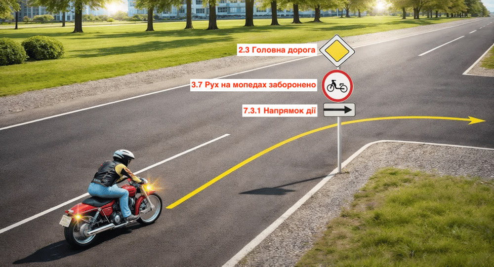 Тест ПДР: чи дозволений поворот