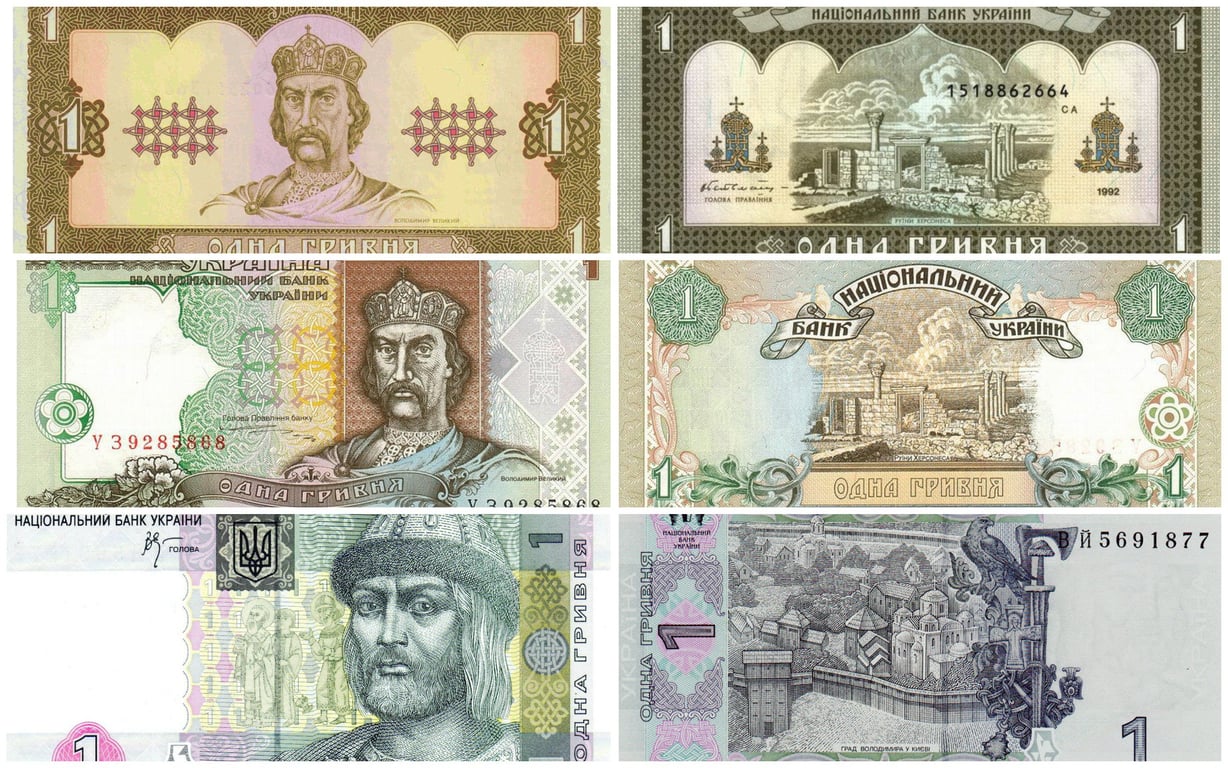 Ukrainian money - hryvnia