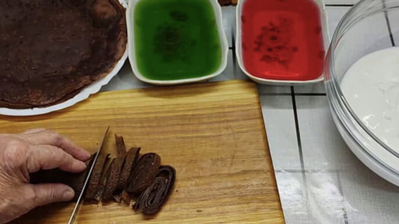 рецепт торта бите скло