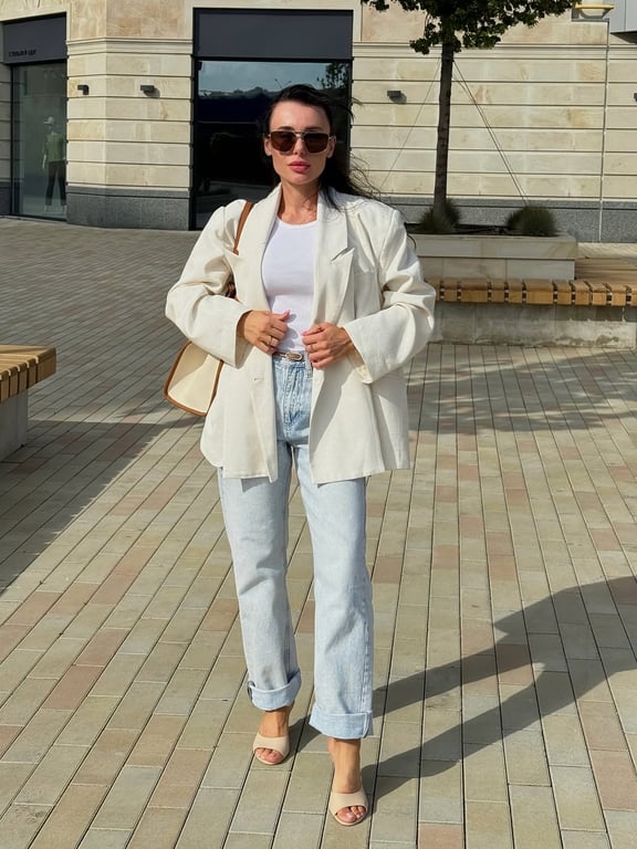 Ідеї образів з лляним жакетом