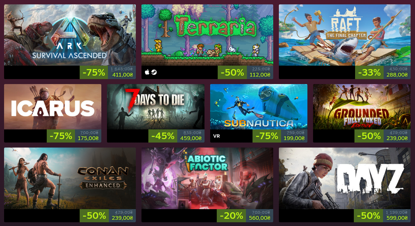 Ігри популярного жанру віддають зі знижками до 80% у Steam - фото 1