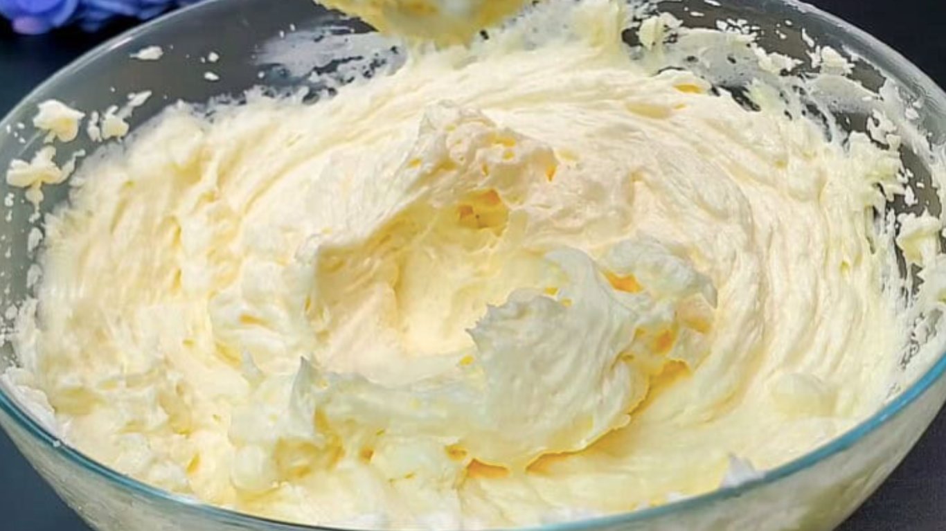 крем для торта з молока
