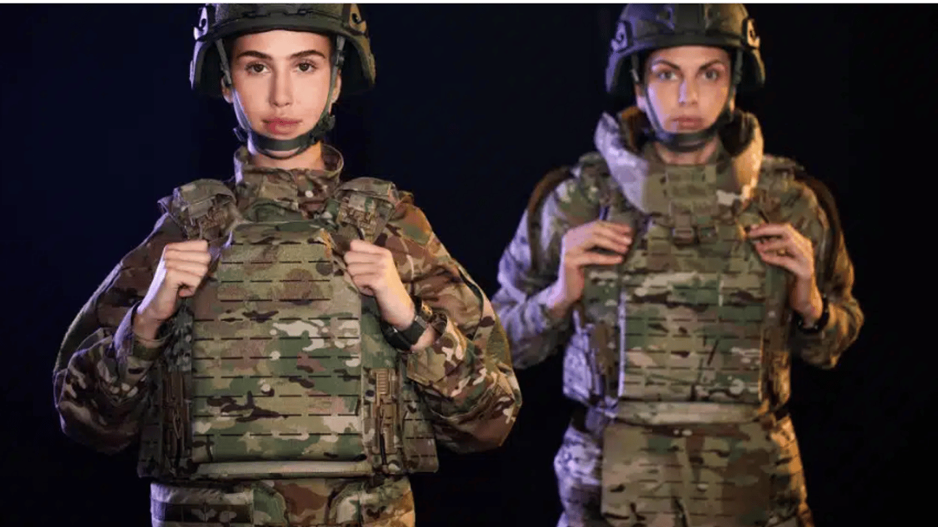 В Украине создали бронекостюм для женщин: как он выглядит