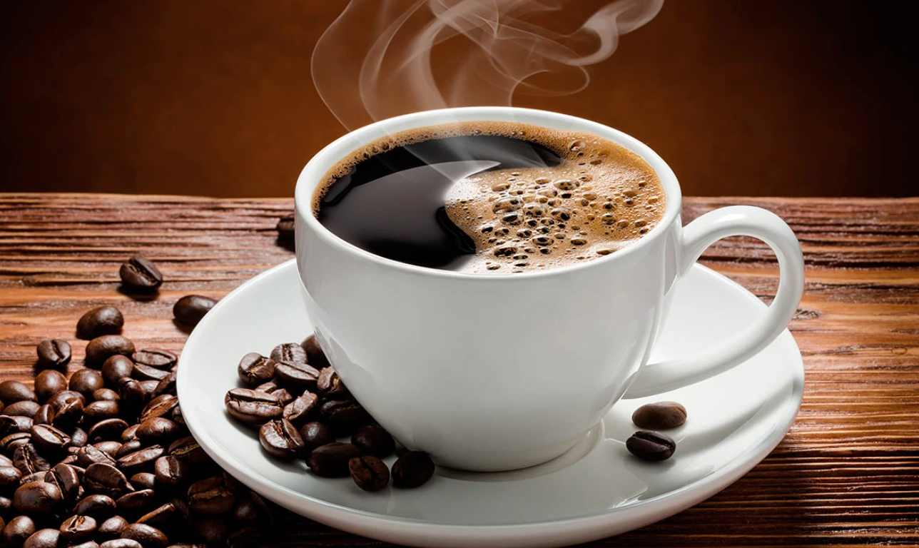Чашка вкусного и ароматного кофе
