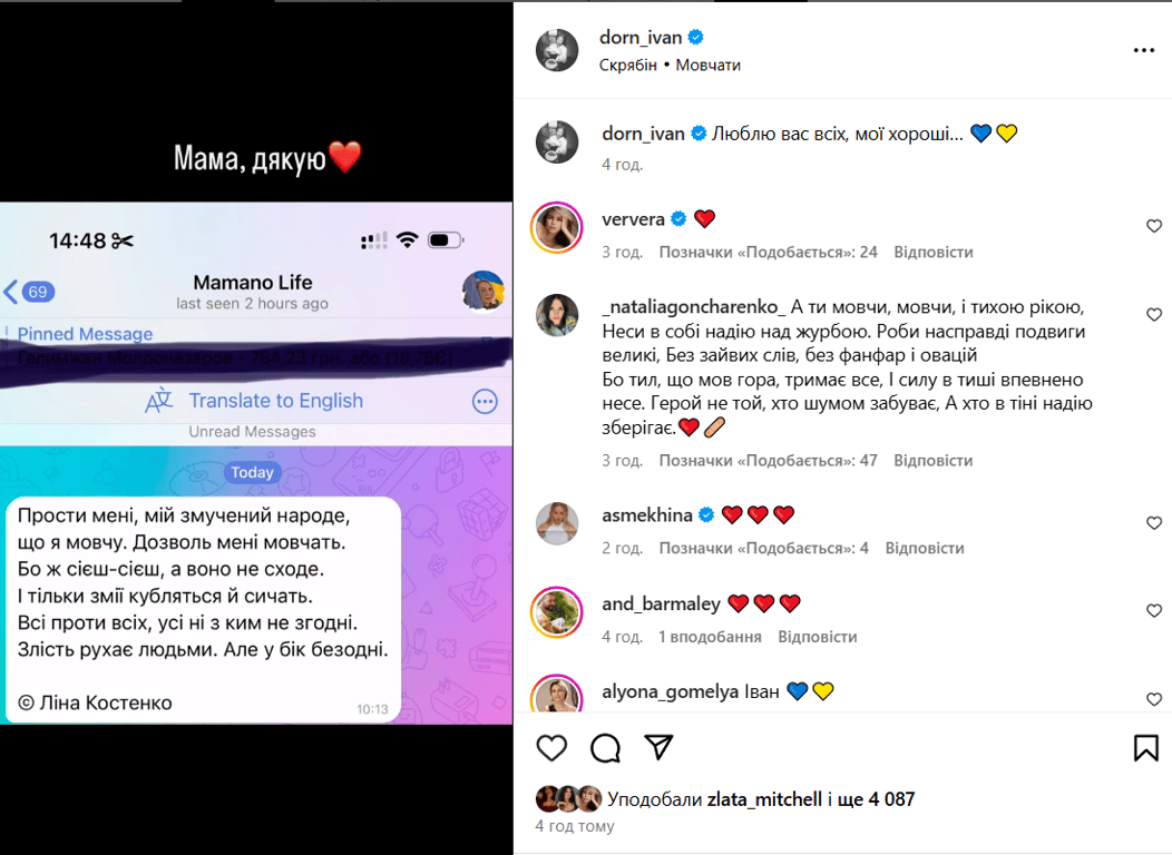 Пост Ивана Дорна